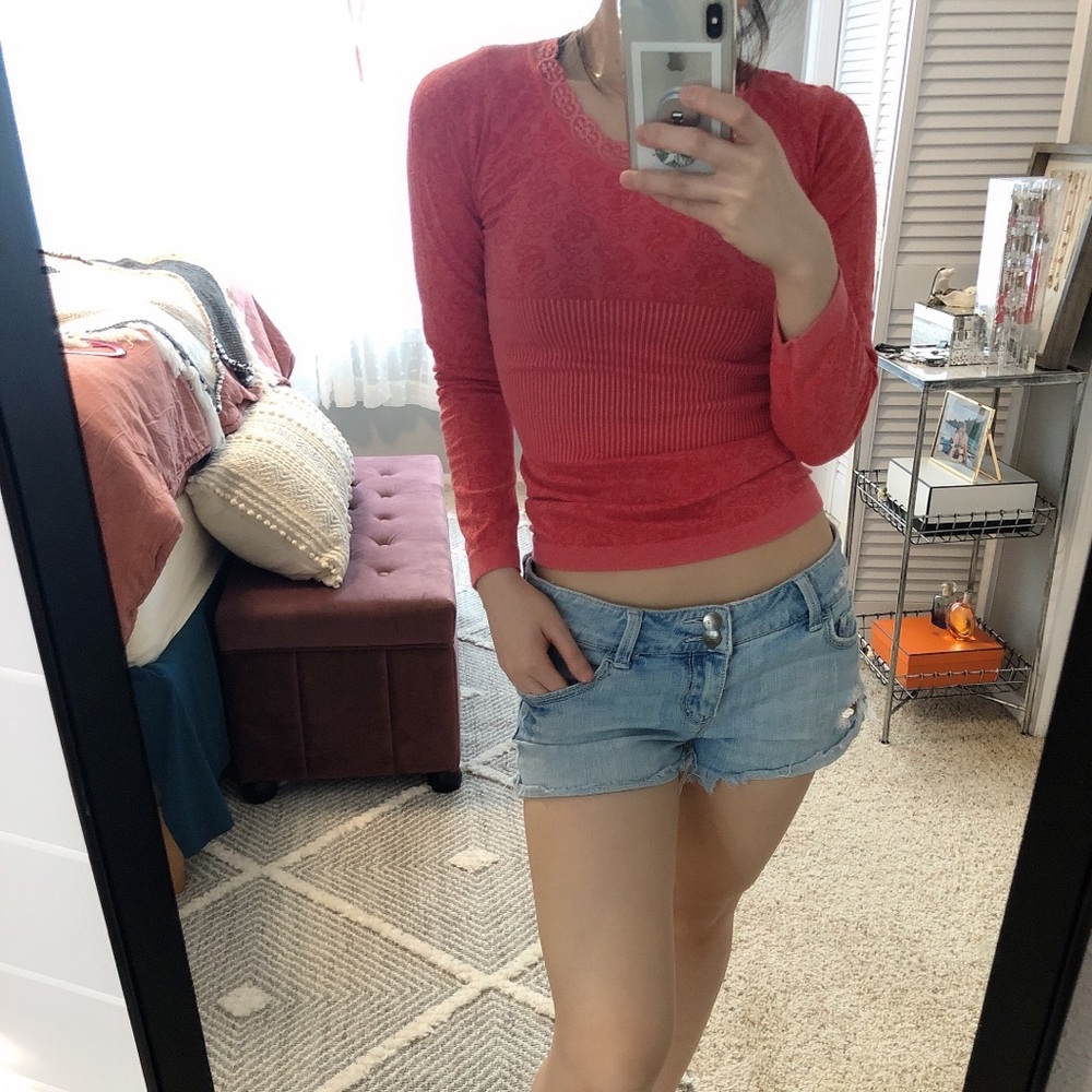 Pink top